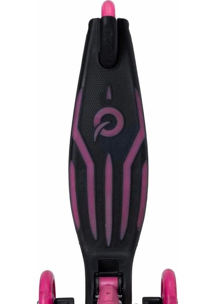 3 Tekerlekli Katlanabilir Işıklı Pembe Scooter