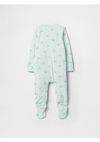 Bebek Yeşil First Favorites Organik Pamuk Tulum modelleri