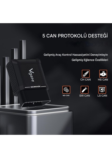 Vlinker Ms ELM327 Obd2 Araç Teşhis Cihazı Bluetooth