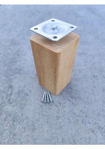 Ahşap Koltuk Komodin Şifonyer Mobilya Ayağı Yuvarlatılmış M8 Vidalı Masif Ahşap Ayak modelleri