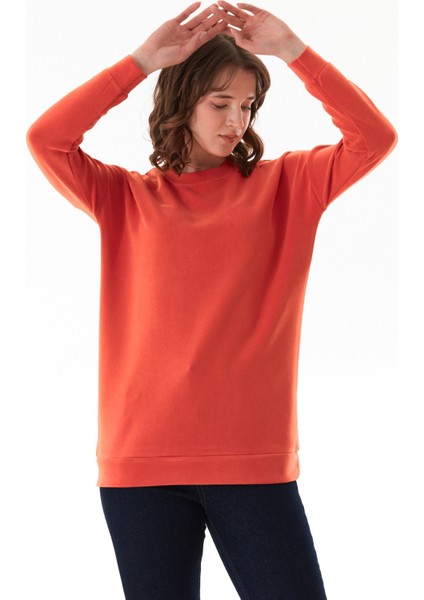 Basic Bisiklet Yaka Modal Tunik