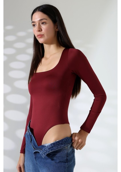 Kadın Mikro Zıbın Uzun Kol Body 21940