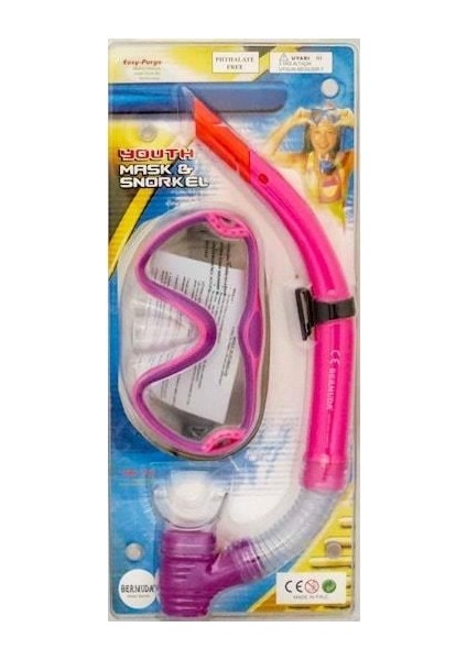 Fırsat Byr Maske Snorkel Set Almira /113csb Yeni