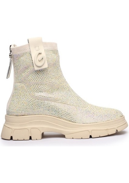 24K442 Bej Kadın Bot