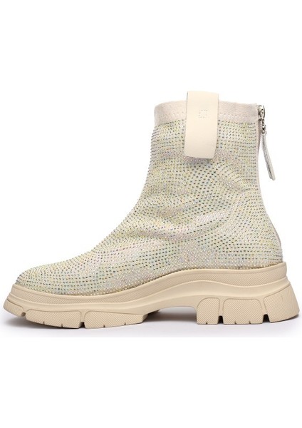 24K442 Bej Kadın Bot fiyatları