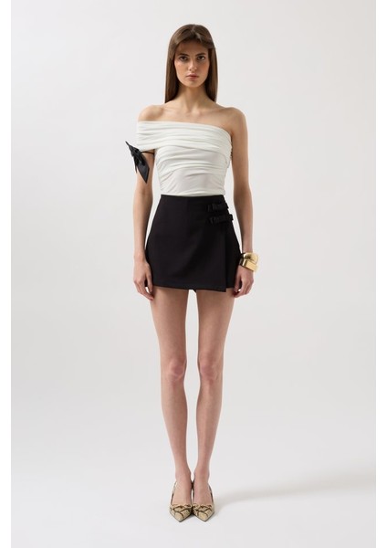 Miracotton Fiyonk Detay Mini Etek fiyatları