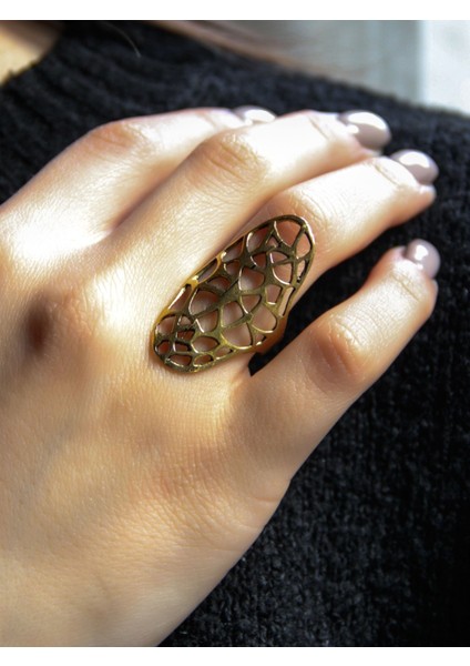 Trend Desenli Antik Ayarlanabilir Kadın Yüzük EUY1272 fiyatları