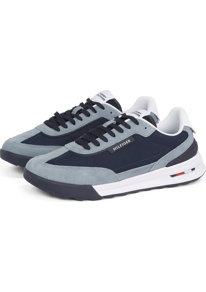 Lacivert Erkek Sneaker Retro Runner Seasonal modelleri