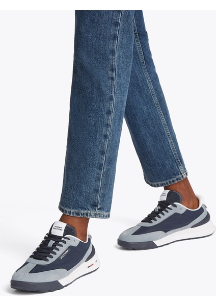 Lacivert Erkek Sneaker Retro Runner Seasonal indirimleri