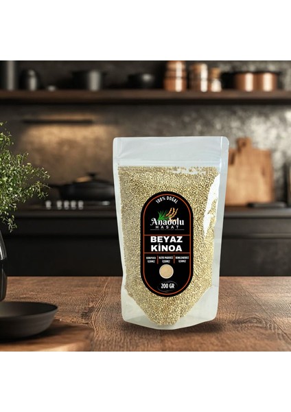 Beyaz Kinoa Tohumu 500gr- Glutensiz Kinoa Tohumu