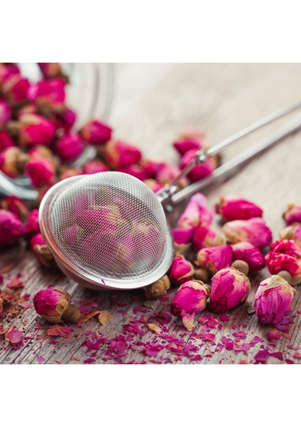 Tomurcuk Pembe Gül 80gr-ROSE Tea- Kuru Gül Goncası- 80gr