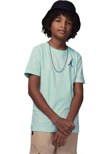 Çocuk T-Shirt Jdb Net Flight Aop Ss Tee 95D200-E8G