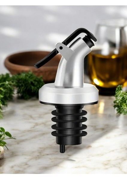 4 Adet Kapaklı Damlatmaz Yağ Tıpası Sirkelik Sosluk Yağdanlık Şişe Başlığı Damlatmaz Şişe Ucu fırsatları