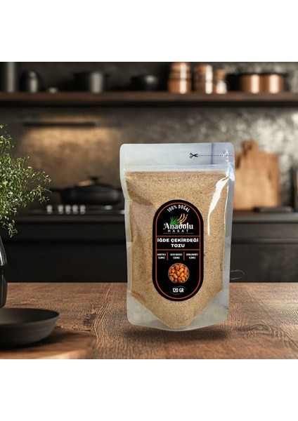 Iğde Çekirdeği Tozu 120GR- (Iğde Unu) % 100 Günlük Taze Ögütülmüş