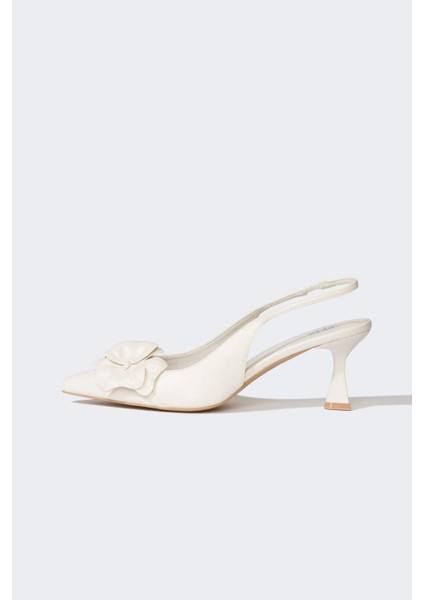 Kadın Yüksek Taban Suni Deri Topuklu Sandalet E2517AX25SM modelleri