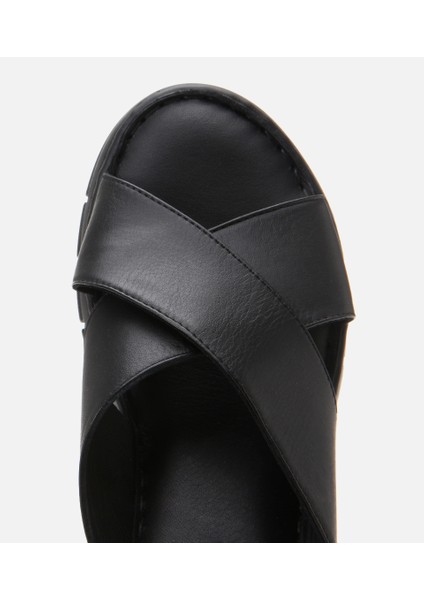 01TEH307120A370 KADIN Deri Taba Comfort Terlik indirimleri