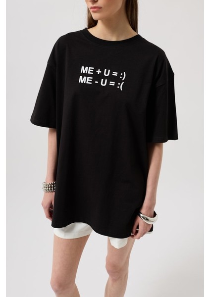 Kabartma Baskılı T-Shirt