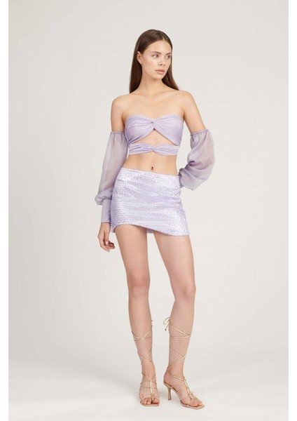 Gilded Crop Top