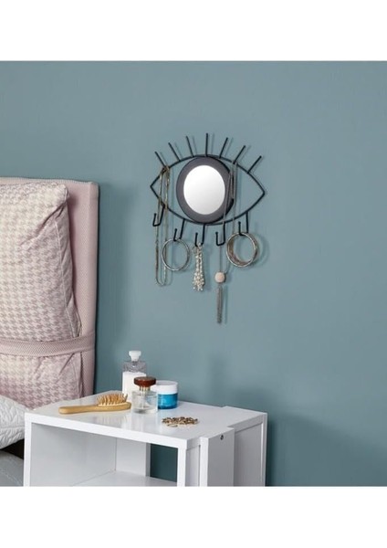 Life Siyah Metal Ayna Anahtar Takı Düzenleyici MIT1002