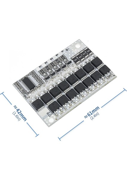 Bms 5s 100A Koruma Kartı Lityum Batarya Balans Versiyon 18650 Lipo Li-On Pil 5 Adet Seri indirimleri