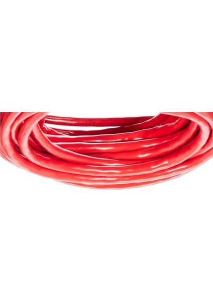 FNK-615K 15m Cat6 Kablo 15 metre cat6 kablo Kırmızı patch kablo