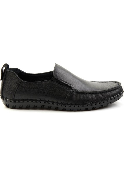 Siyah Leather Erkek Casual Ayakkabı E01900400203