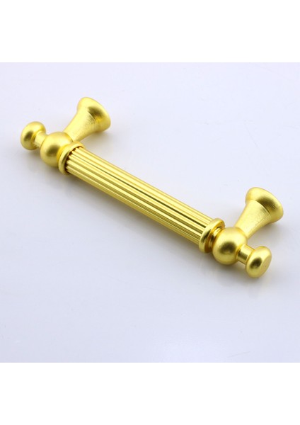 Selçuklu Kulp 96 mm 9.6 cm Mat Gold Altın Mobilya Mutfak Çekmece Dolap Dolabı Kulbu Kulpu Kulpları