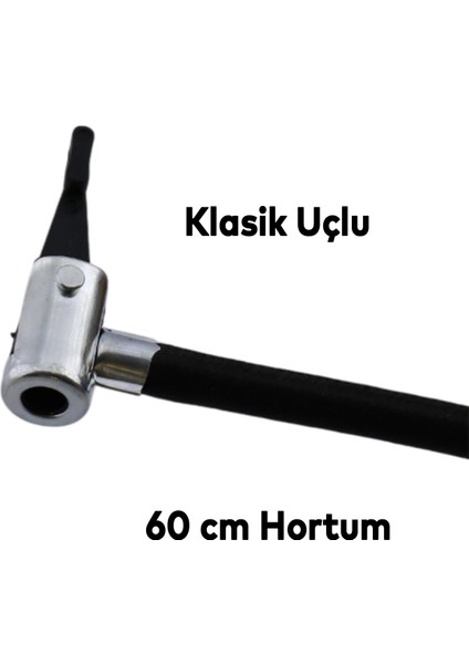 Tek Kalın Pistonlu Ayak Tipi Pompa Tekli Teker Araç Bisiklet Bot Lastik Şambrel Şişirme Pompası