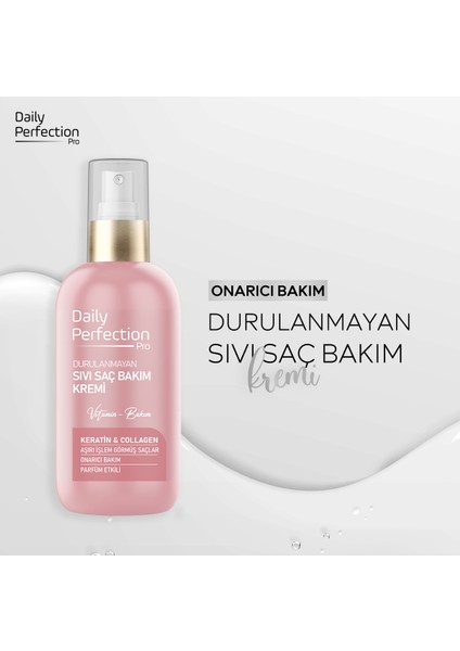 Onarıcı Bakım Keratin&collagen Içerikli Sıvı Saç Bakım Kremi 200 ml fırsatları