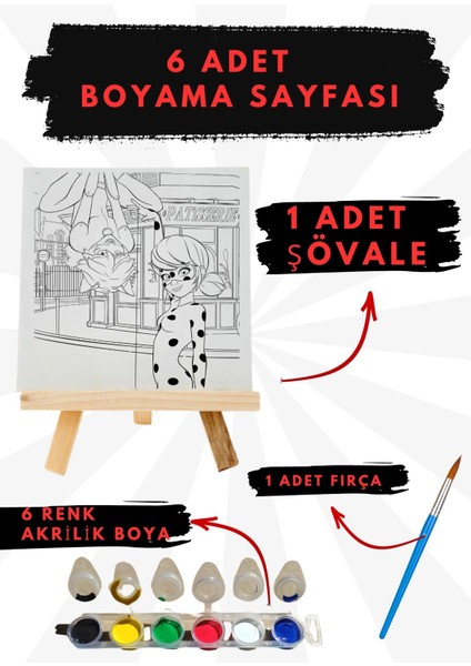 Mucize Uğur Böceği Boyama Seti