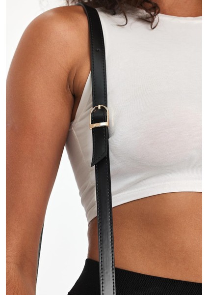 Cube Siyah Kadın Omuz Çantası fırsatları