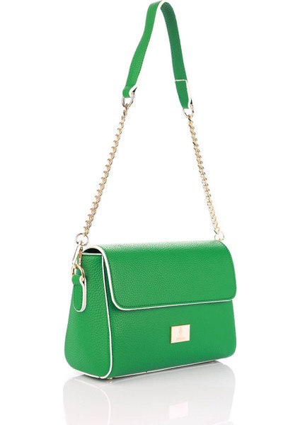 Pamela Çimen Yeşili Kadın Omuz Çantası fırsatları