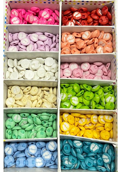 Bebek Düğmesi / Ayak Model / 10 Adet / fiyatları