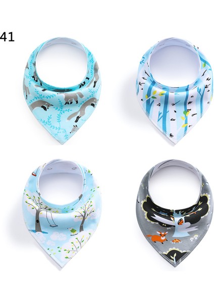 Salya Akıtan Havlu Muz Önlükler Önlükler Polar Malzeme Pamuk Triko Dört Paket (Yurt Dışından)