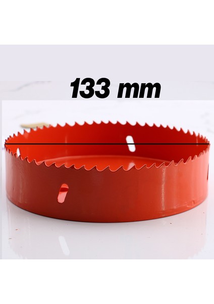 Bi Metal Panç Ø 133 mm Delik Açma Alçıpan Ahşap Pvc Delme Testeresi Adaptörsüz 1 Adet fiyatları