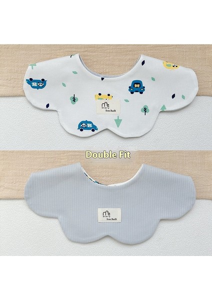 Pamuklu Önlük Salya Havlu Peplum Çift Taraflı Salya Cepli Önlükler (Yurt Dışından)