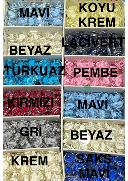 Bebek Düğmesi / Araba Model / 10 Adet /