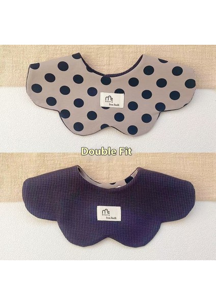 Pamuklu Önlük Salya Havlu Peplum Çift Taraflı Salya Cepli Önlükler (Yurt Dışından)