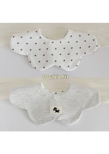 Pamuklu Önlük Salya Havlu Peplum Çift Taraflı Salya Cepli Önlükler (Yurt Dışından)