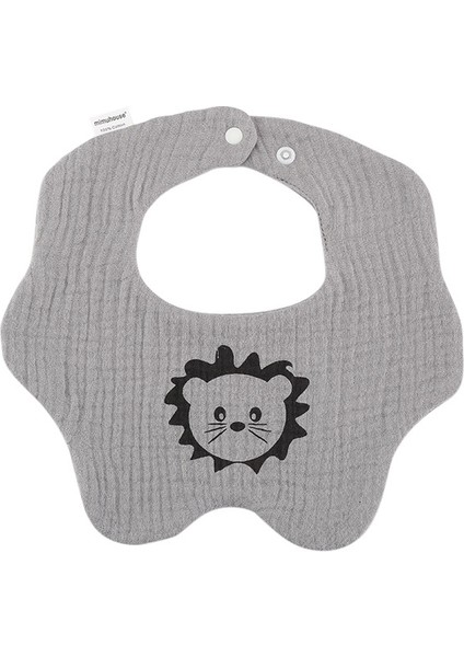Petal Bib Drool Bib Drool Towela A Sınıfı Pamuk Altı Katlı Gazlı Bez Önlükler (Yurt Dışından)