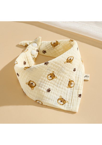 Pamuk Nefes Alabilen Önlük Üçgen Atkı Üçgen Salya Akıtma Havlusu Emzirme Havlusu Dört Mevsim Modelleri (Yurt Dışından)