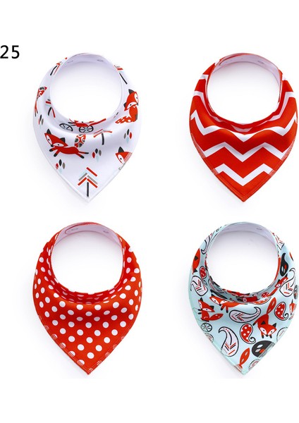 Salya Akıtan Havlu Muz Önlükler Önlükler Polar Malzeme Pamuk Triko Dört Paket (Yurt Dışından)