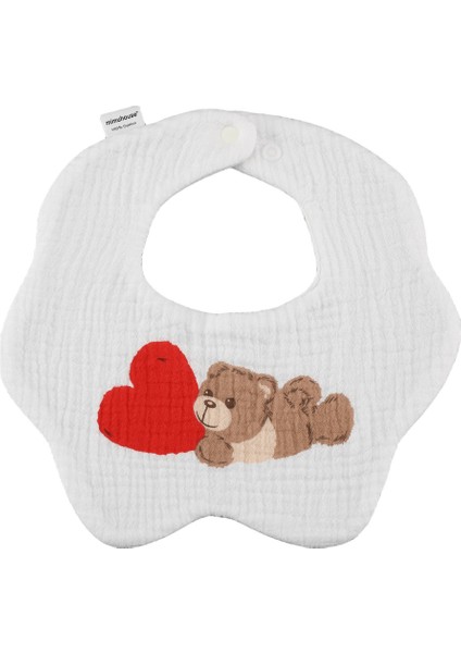 Petal Bib Drool Bib Drool Towela A Sınıfı Pamuk Altı Katlı Gazlı Bez Önlükler (Yurt Dışından)