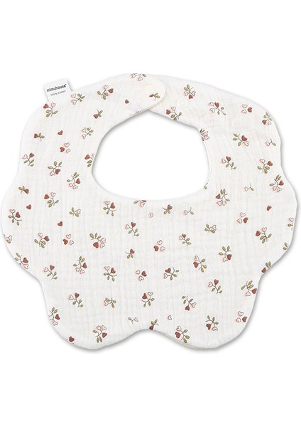 Petal Bib Drool Bib Drool Towela A Sınıfı Pamuk Altı Katlı Gazlı Bez Önlükler (Yurt Dışından)