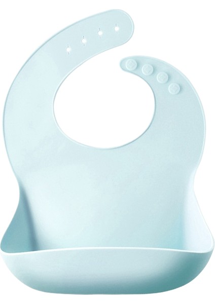 Silikon Salya Önlükleri Bebek Yemek Önlükleri Ultra Yumuşak Ince Gıda Sınıfı Çocuk Silikon Önlükleri (Yurt Dışından)