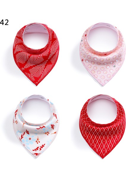 Salya Akıtan Havlu Muz Önlükler Önlükler Polar Malzeme Pamuk Triko Dört Paket (Yurt Dışından)