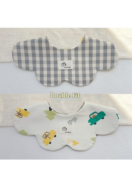 Pamuklu Önlük Salya Havlu Peplum Çift Taraflı Salya Cepli Önlükler (Yurt Dışından)