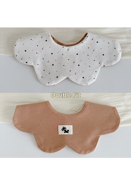 Pamuklu Önlük Salya Havlu Peplum Çift Taraflı Salya Cepli Önlükler (Yurt Dışından)