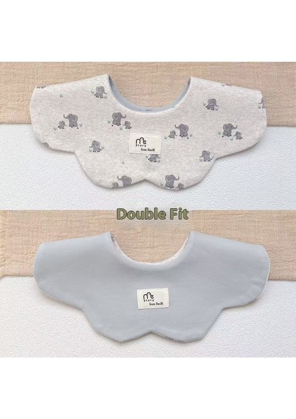 Pamuklu Önlük Salya Havlu Peplum Çift Taraflı Salya Cepli Önlükler (Yurt Dışından)