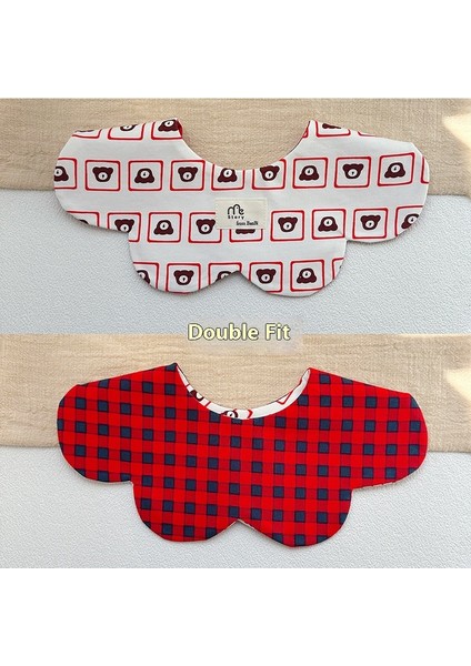 Pamuklu Önlük Salya Havlu Peplum Çift Taraflı Salya Cepli Önlükler (Yurt Dışından)